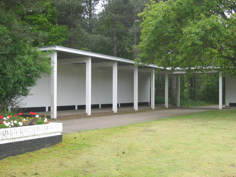 Driehuis, auditorium begraafplaats Duinhof