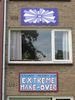 Hilversum, Erfgooiersstraat; posters t.g.v. geplande afbraak