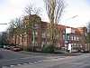 vm Lyceum, vm TROS-gebouw, Lage Naarderweg, Hilversum